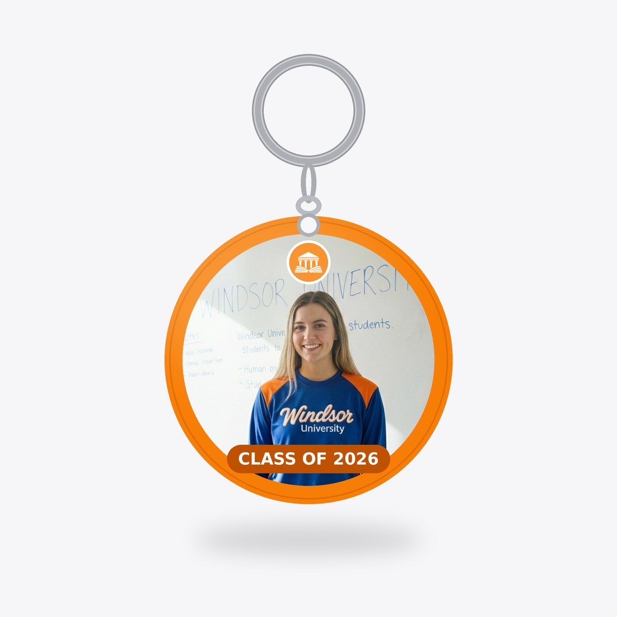Custom photo keychain