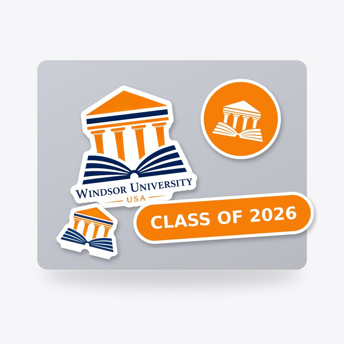 Windsor Laptop Sticker Pack
